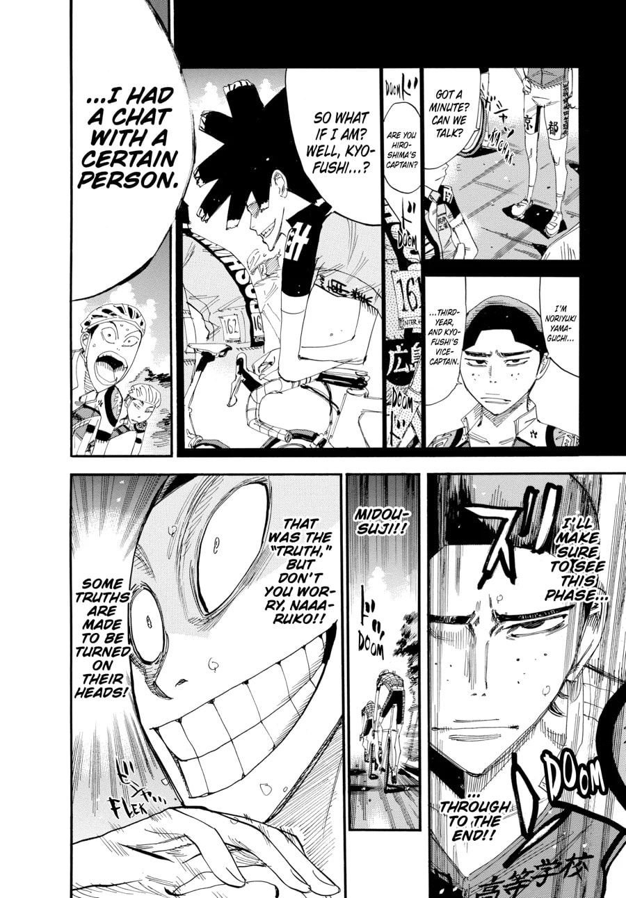 Yowamushi Pedal Chapter 431 page 19 - 