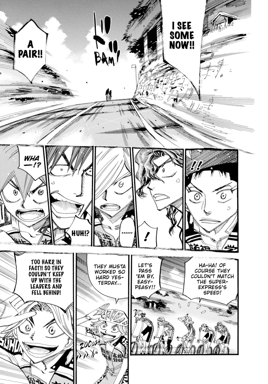 Yowamushi Pedal Chapter 431 page 3 - 