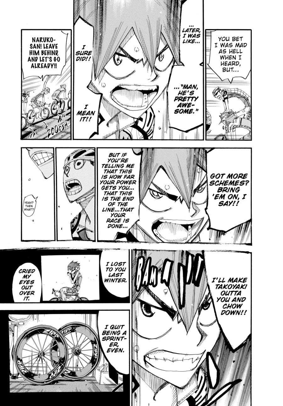 Yowamushi Pedal Chapter 431 page 10 - 