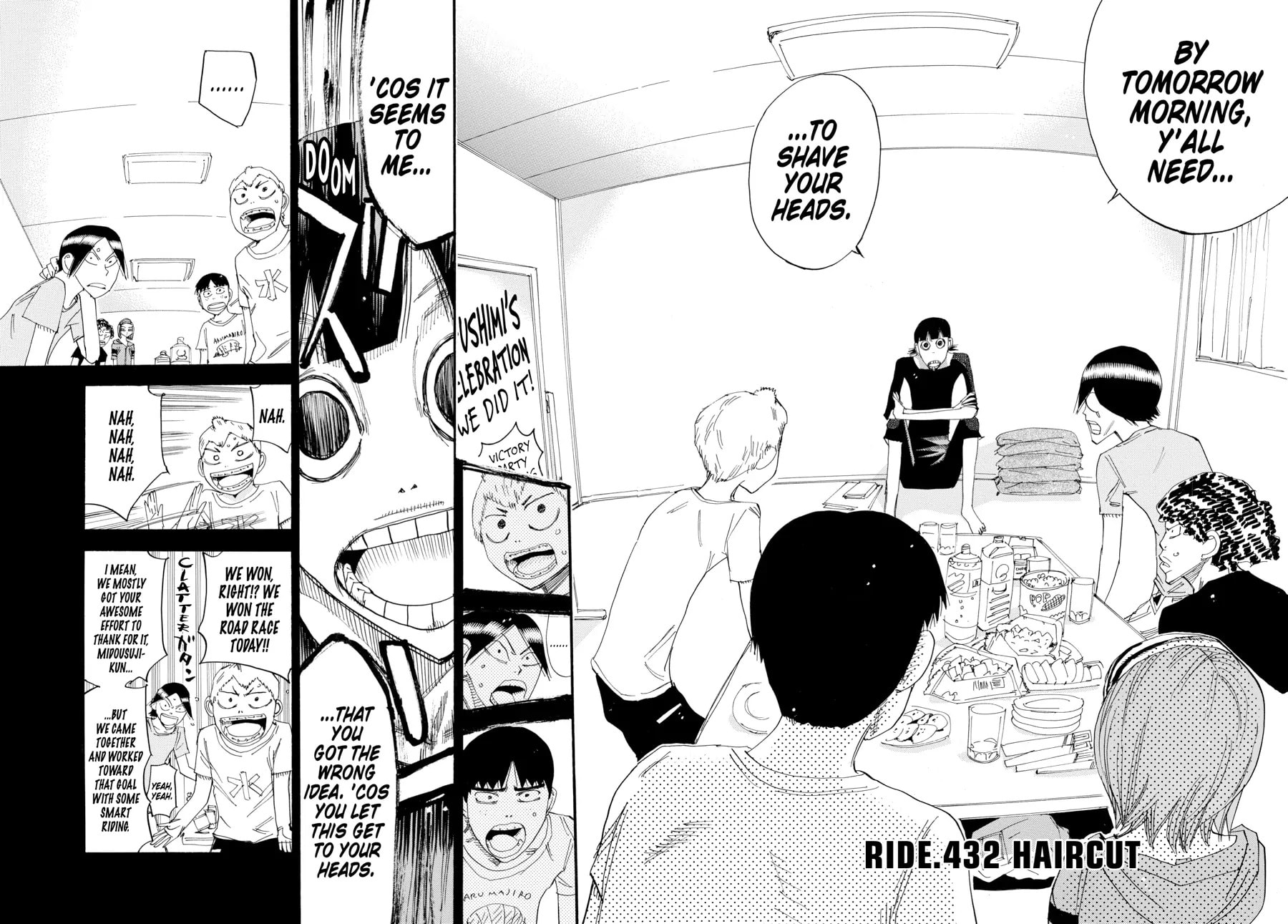 Yowamushi Pedal Chapter 432 page 2 - 