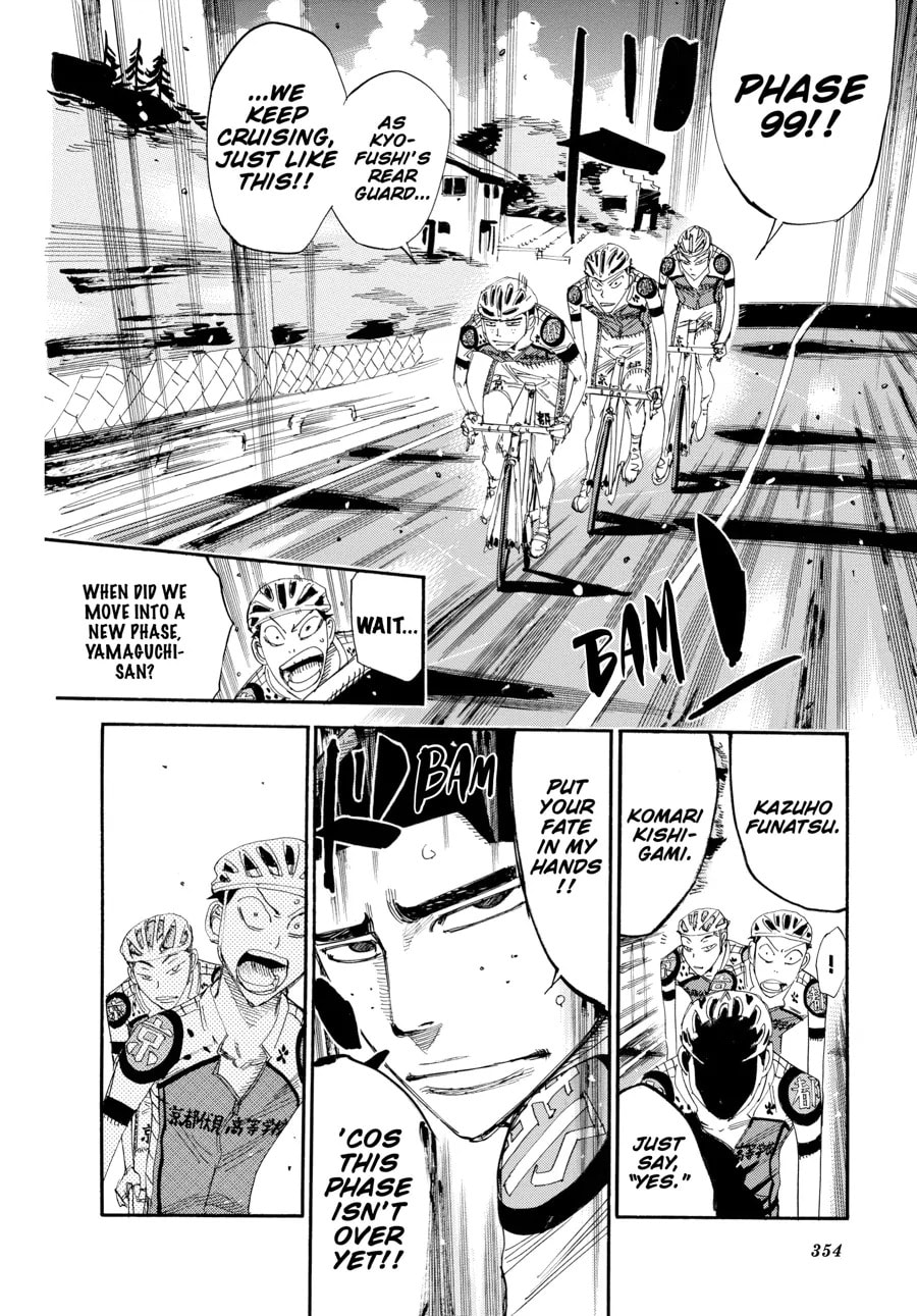 Yowamushi Pedal Chapter 432 page 17 - 