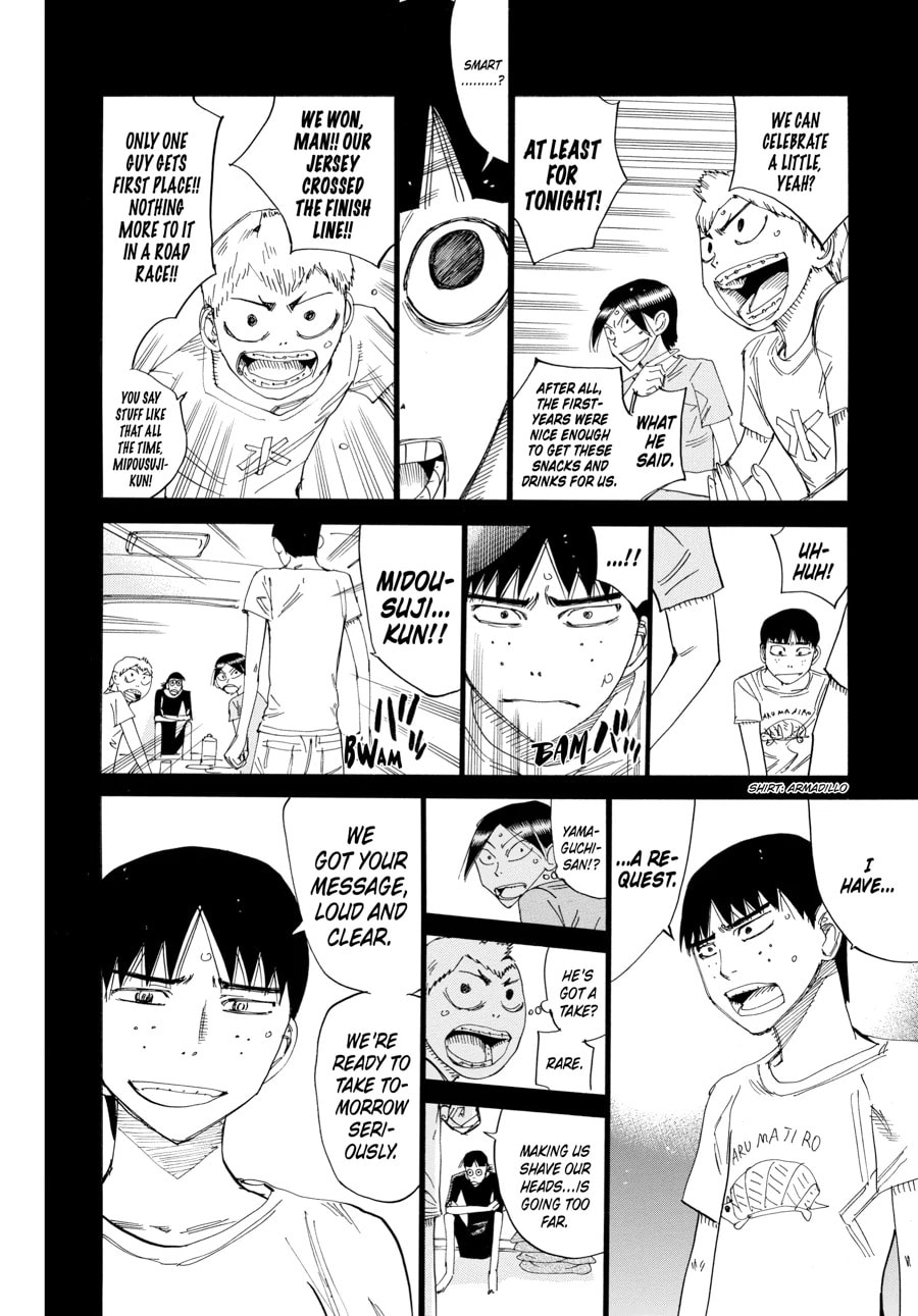 Yowamushi Pedal Chapter 432 page 3 - 