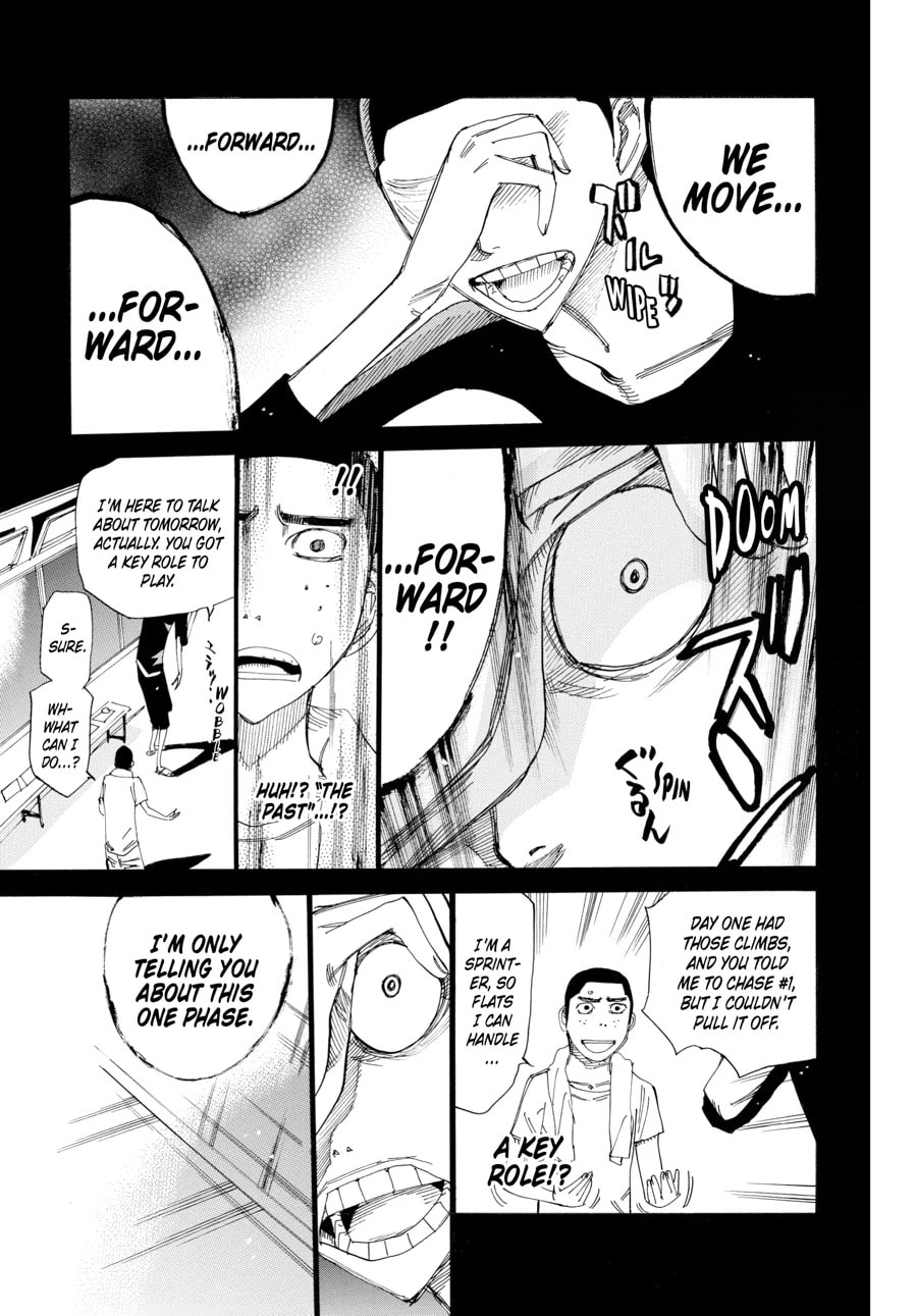 Yowamushi Pedal Chapter 432 page 10 - 