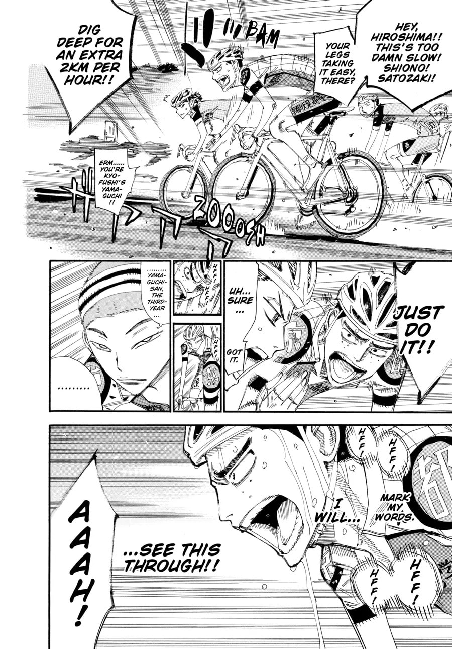Yowamushi Pedal Chapter 433 page 11 - 