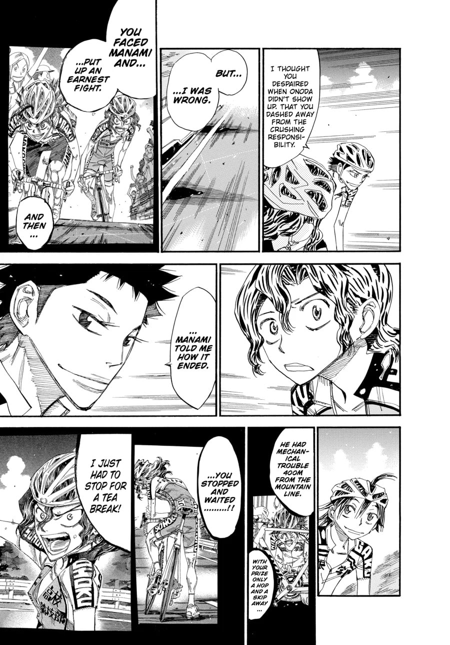 Yowamushi Pedal Chapter 433 page 14 - 