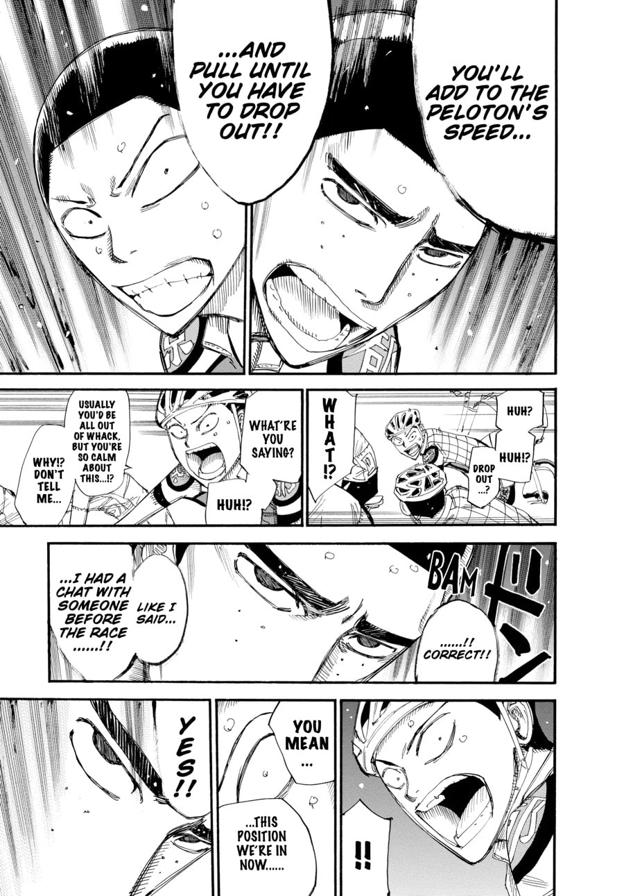 Yowamushi Pedal Chapter 433 page 4 - 