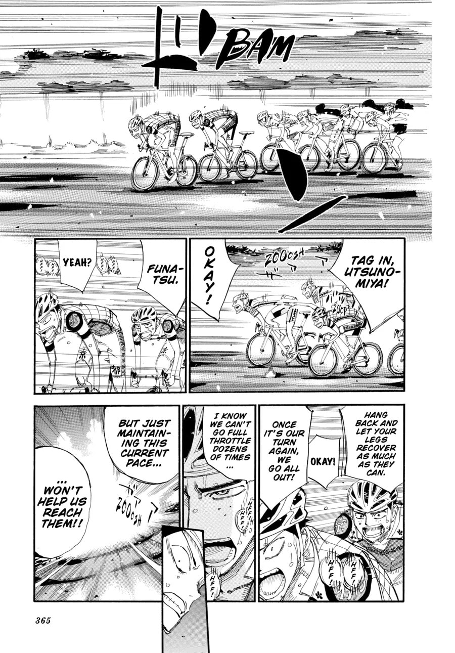 Yowamushi Pedal Chapter 433 page 10 - 