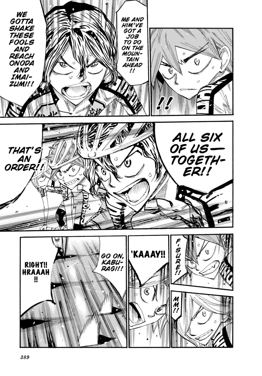 Yowamushi Pedal Chapter 434 page 11 - 