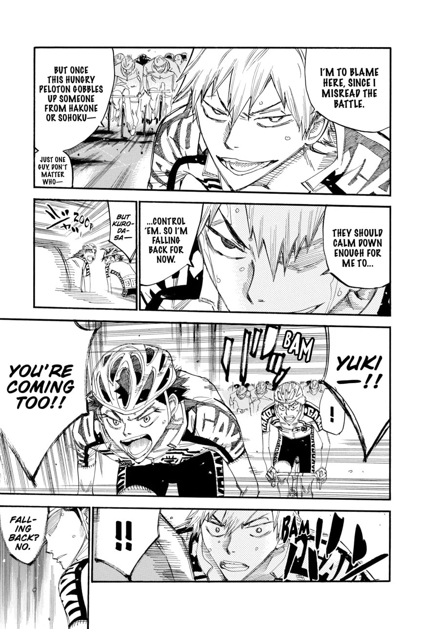 Yowamushi Pedal Chapter 434 page 13 - 