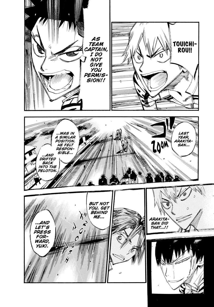 Yowamushi Pedal Chapter 434 page 14 - 