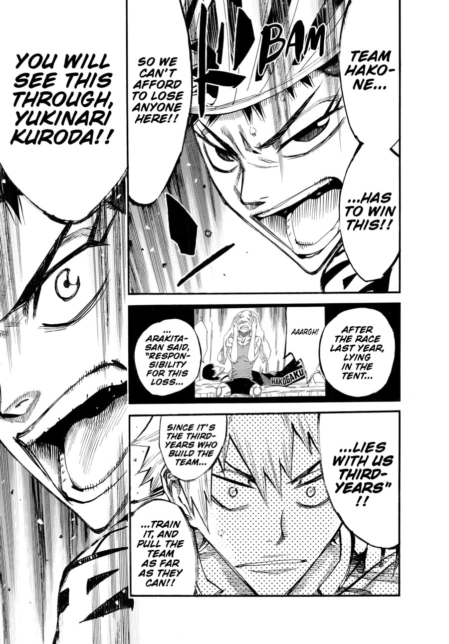 Yowamushi Pedal Chapter 434 page 15 - 