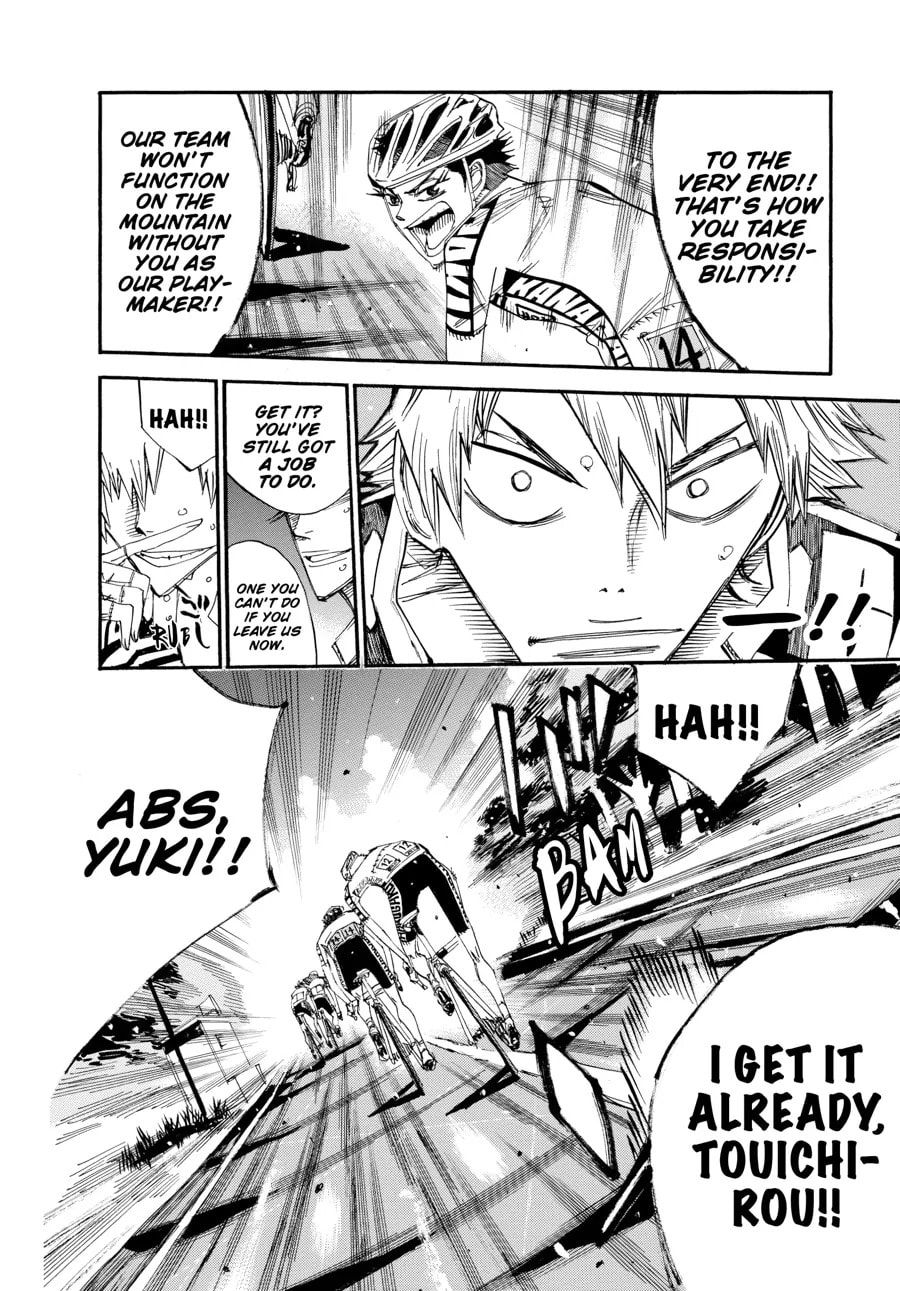 Yowamushi Pedal Chapter 434 page 16 - 