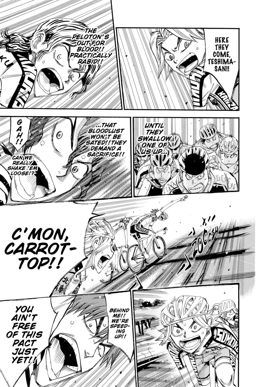 Yowamushi Pedal Chapter 434 page 17 - 