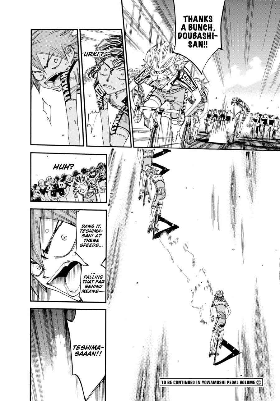 Yowamushi Pedal Chapter 434 page 18 - 