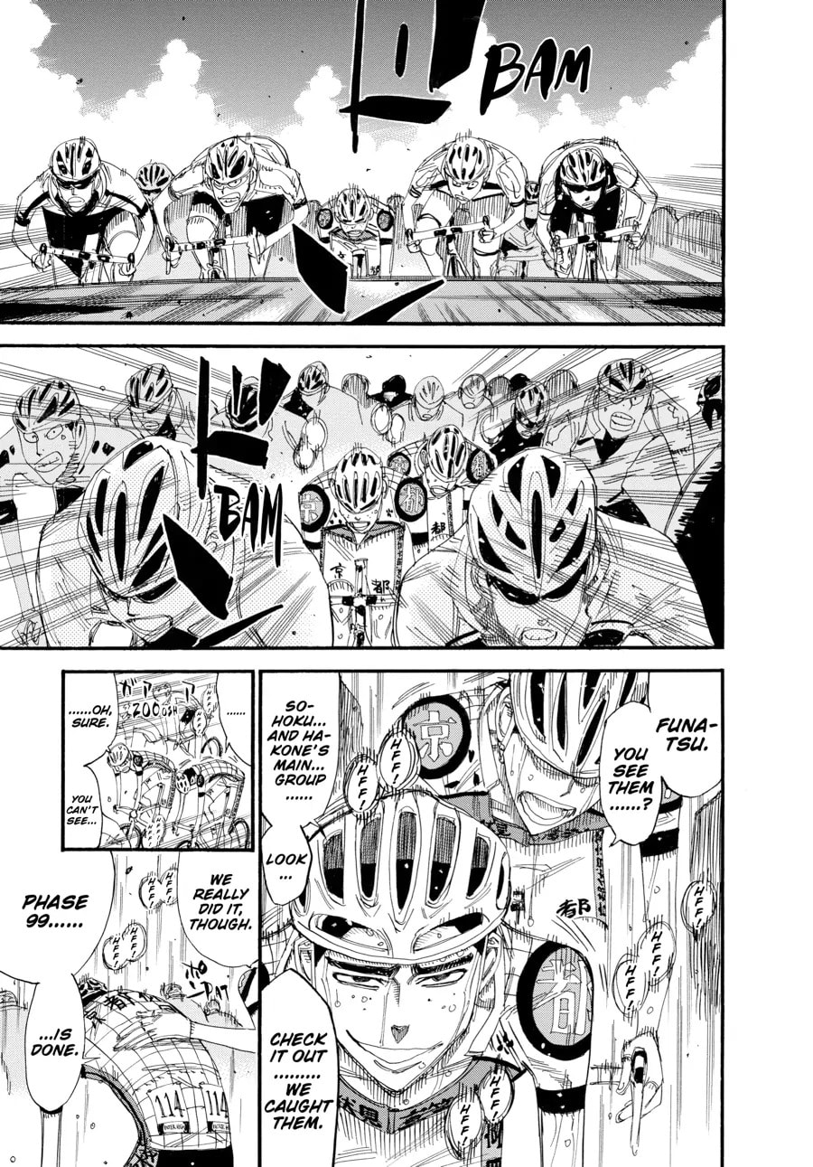 Yowamushi Pedal Chapter 434 page 3 - 