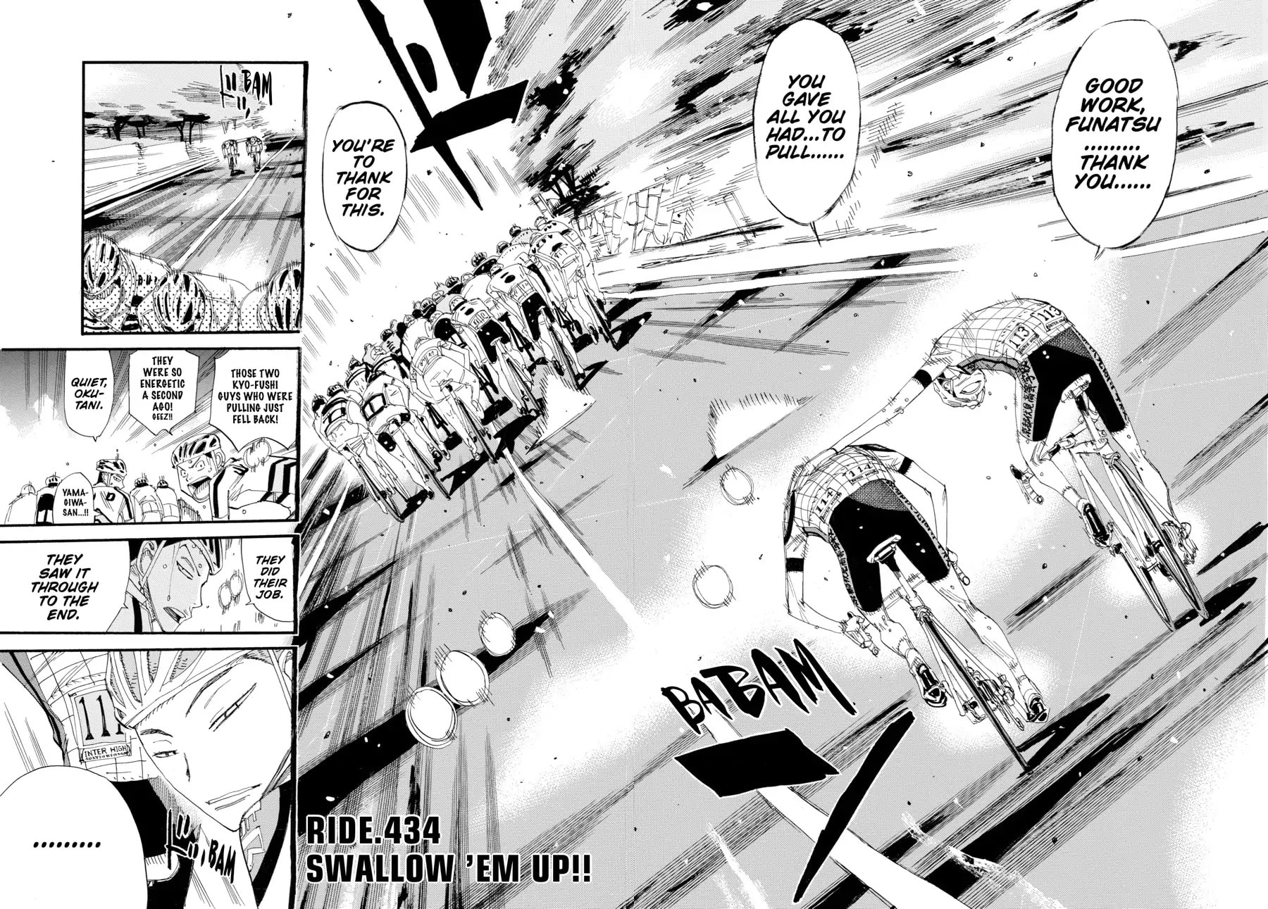 Yowamushi Pedal Chapter 434 page 4 - 