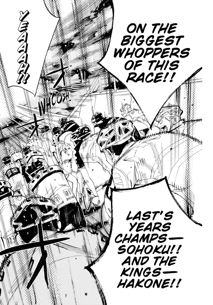 Yowamushi Pedal Chapter 434 page 8 - 
