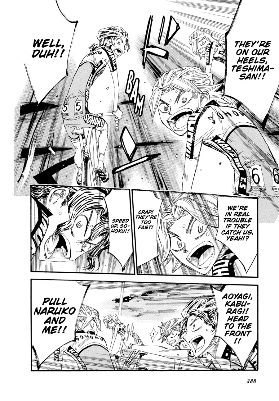 Yowamushi Pedal Chapter 434 page 10 - 
