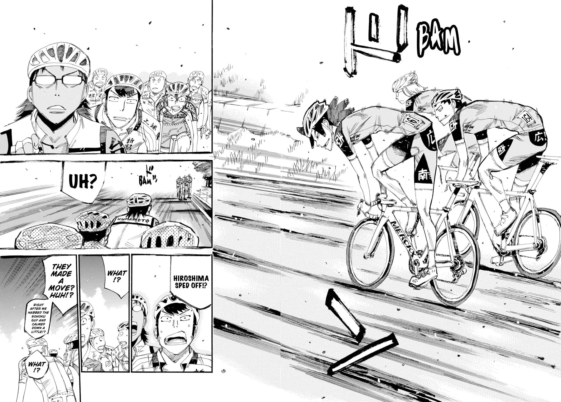 Yowamushi Pedal Chapter 435 page 17 - 