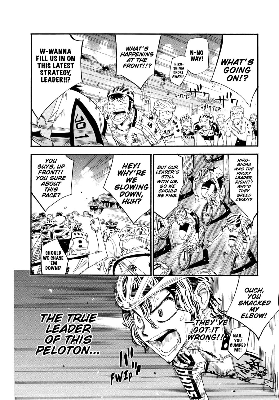 Yowamushi Pedal Chapter 435 page 18 - 