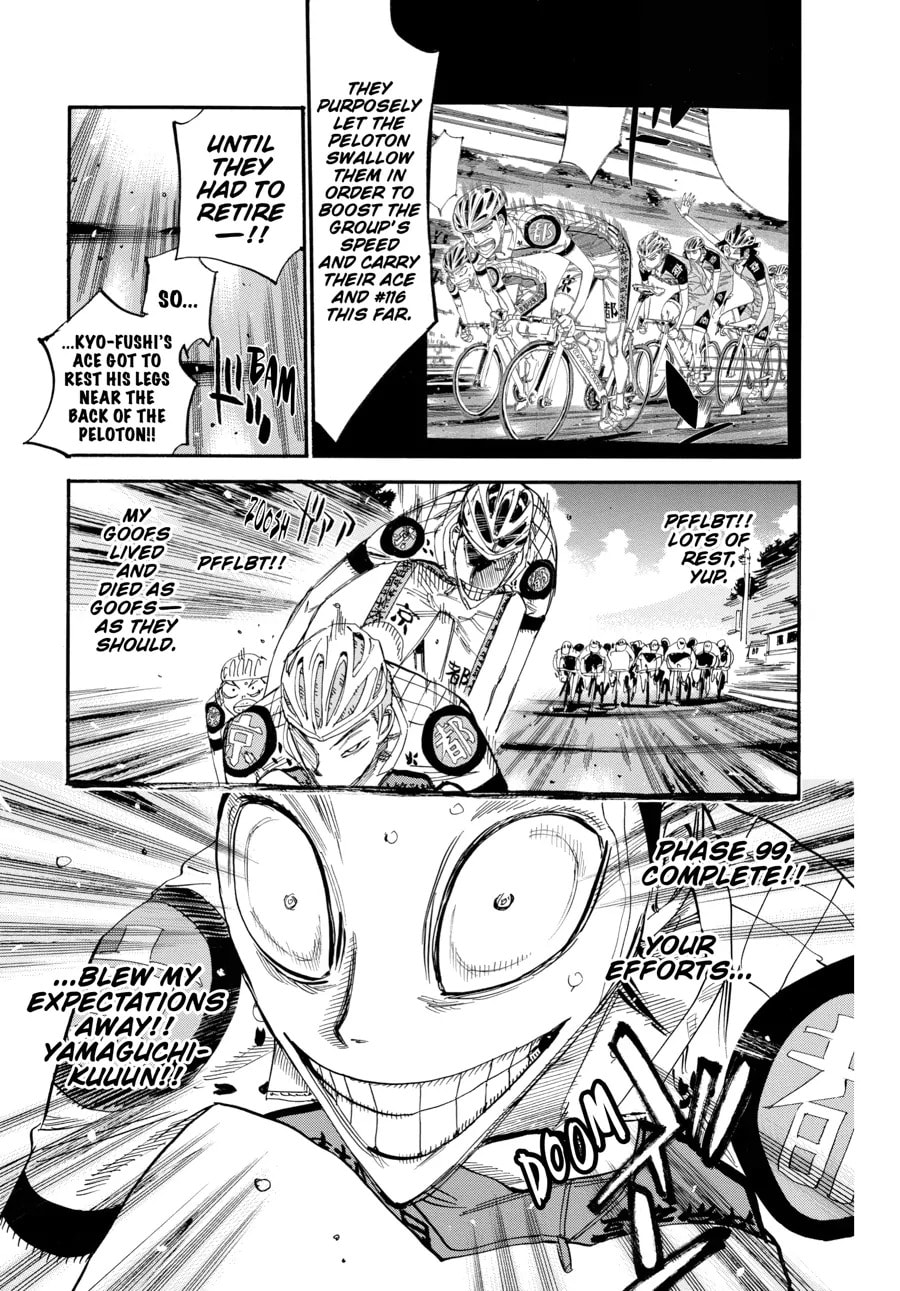 Yowamushi Pedal Chapter 435 page 22 - 