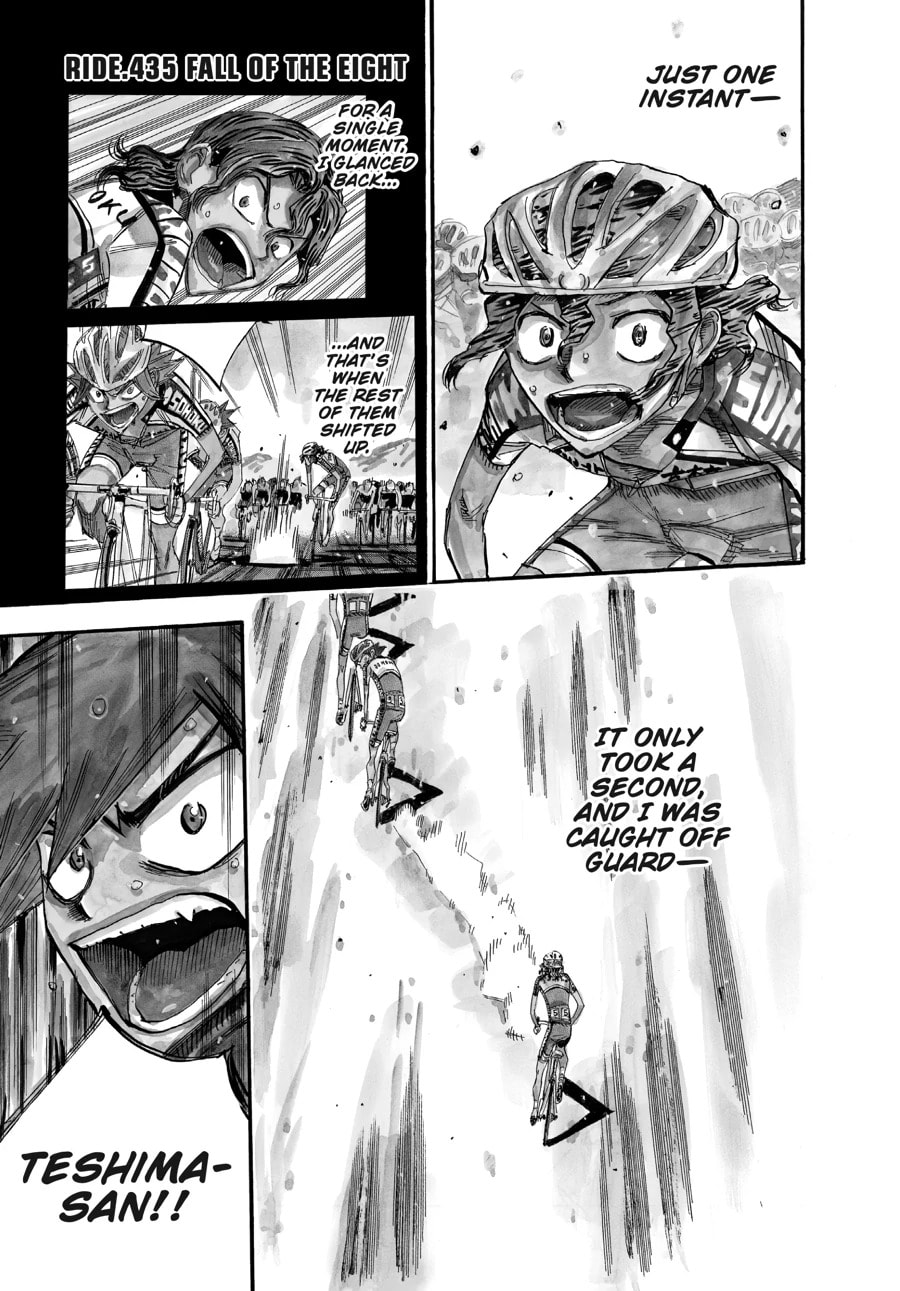 Yowamushi Pedal Chapter 435 page 7 - 