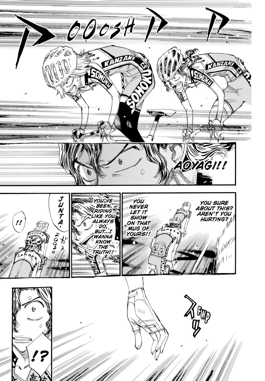 Yowamushi Pedal Chapter 436 page 14 - 