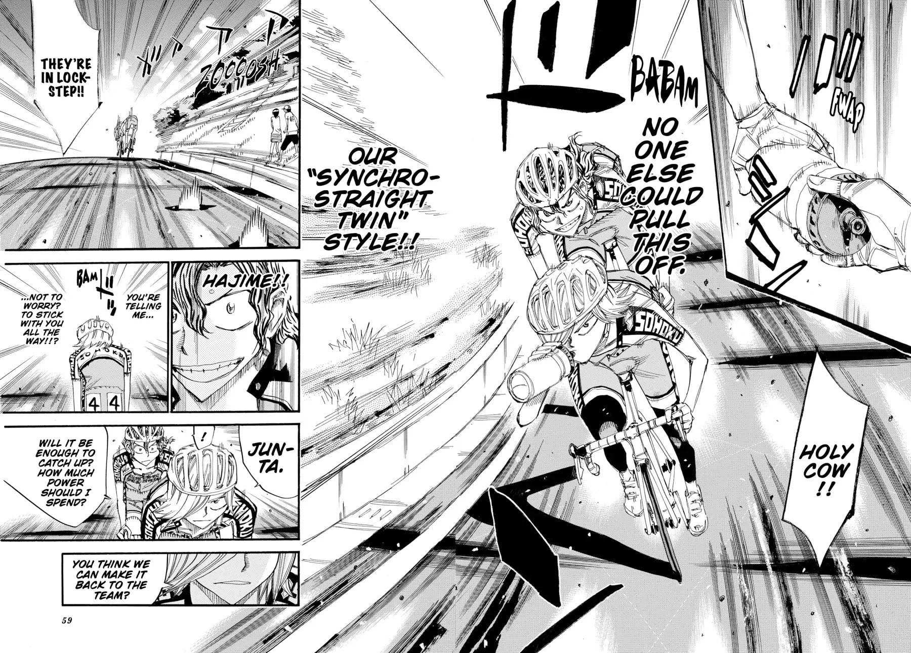 Yowamushi Pedal Chapter 436 page 17 - 