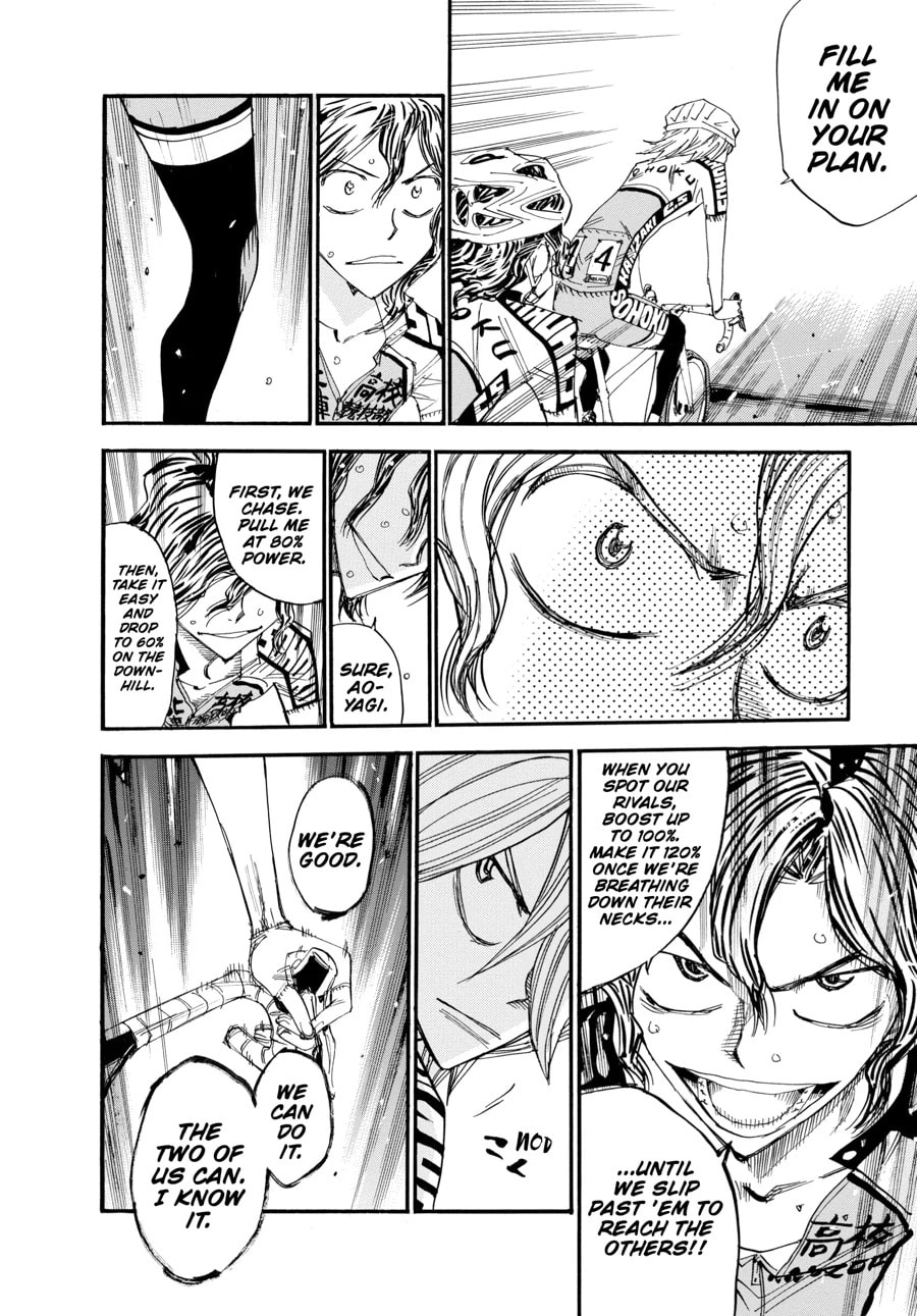 Yowamushi Pedal Chapter 436 page 18 - 