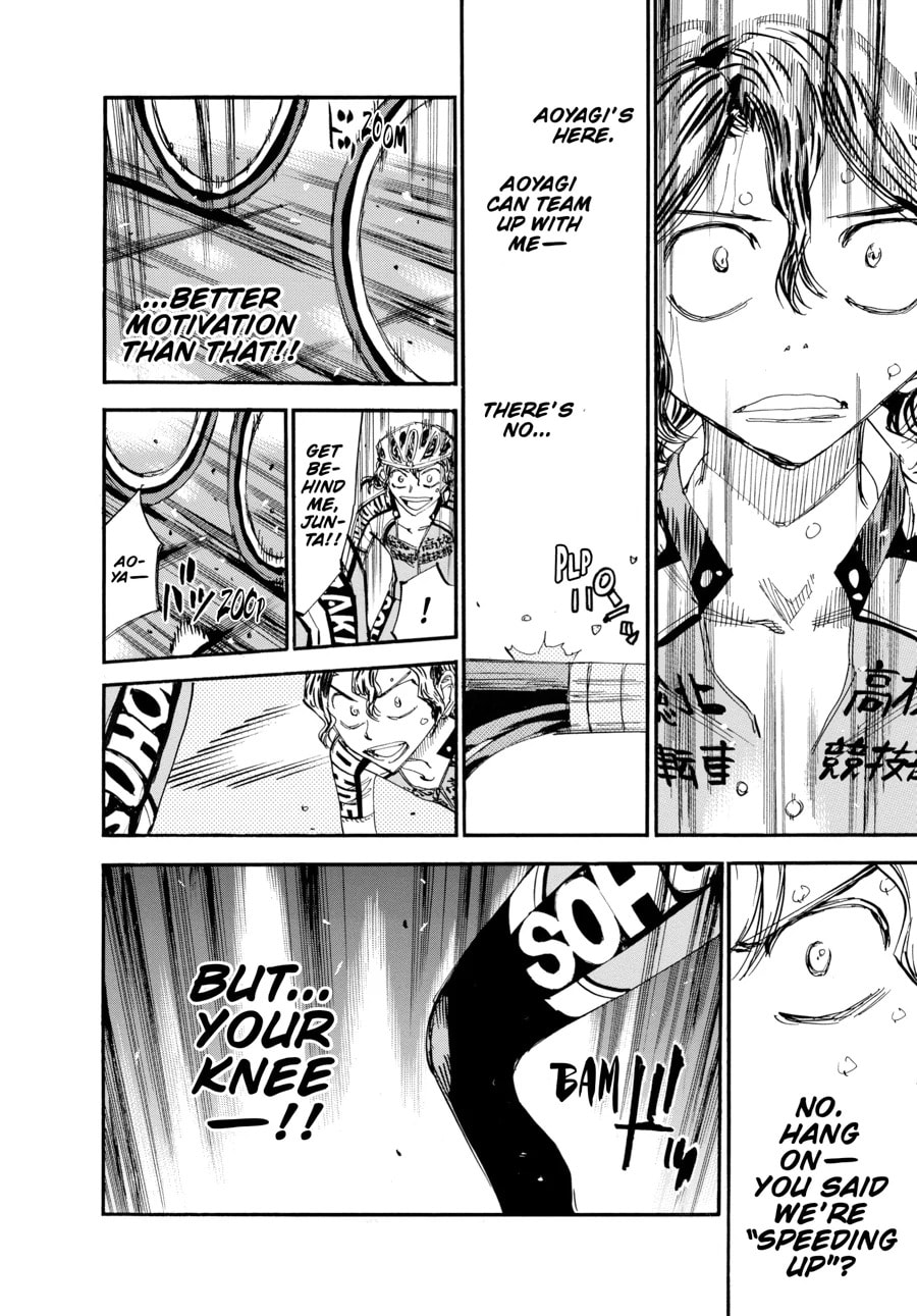 Yowamushi Pedal Chapter 436 page 8 - 