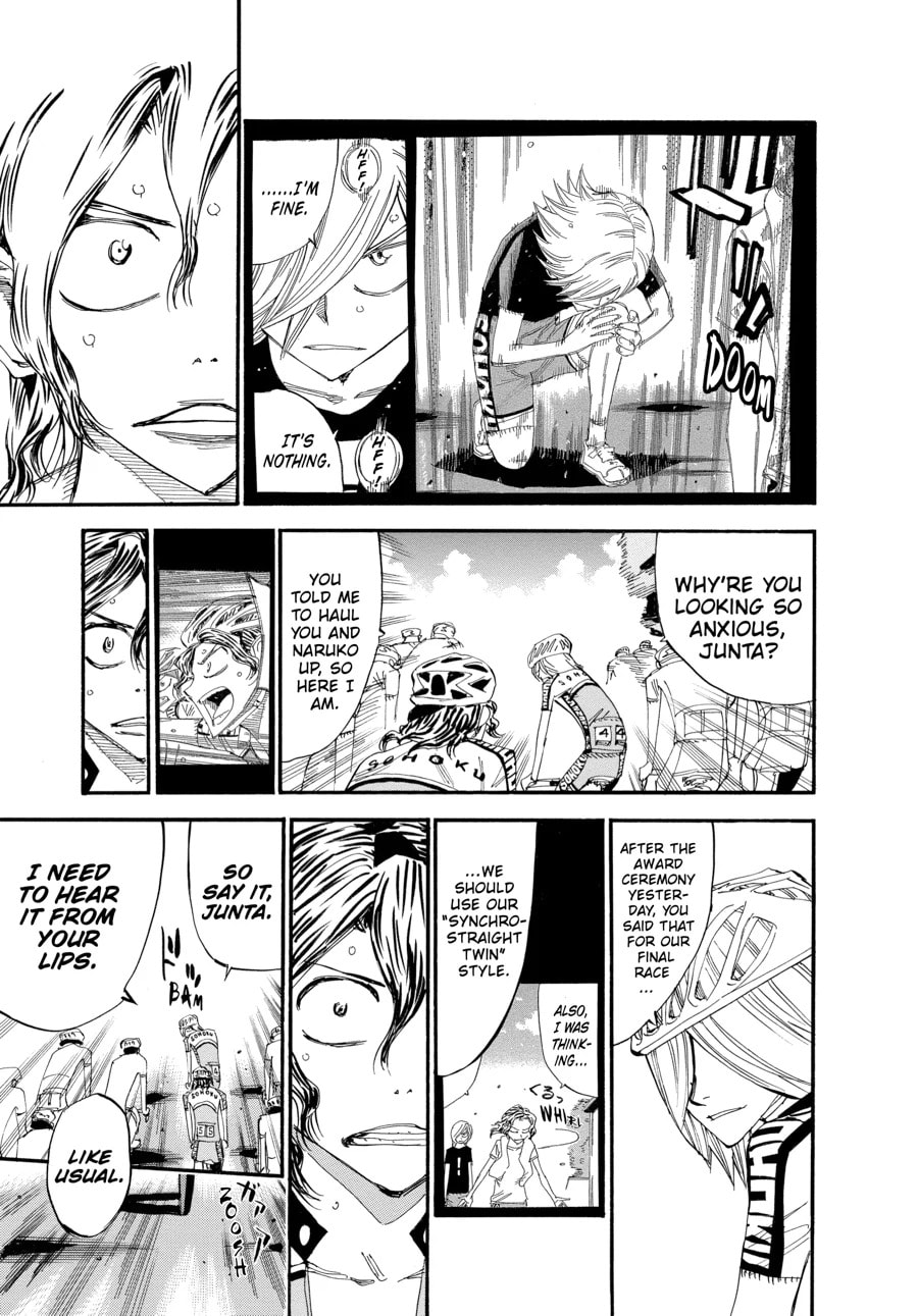 Yowamushi Pedal Chapter 436 page 9 - 