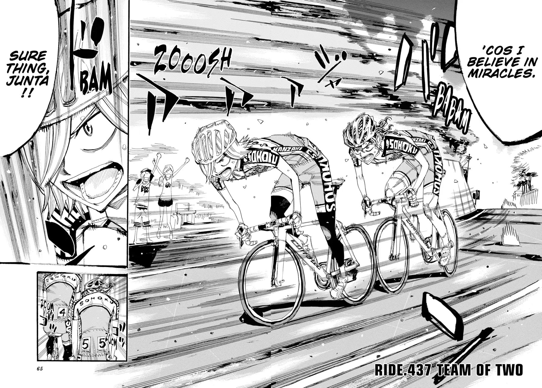 Yowamushi Pedal Chapter 437 page 2 - 