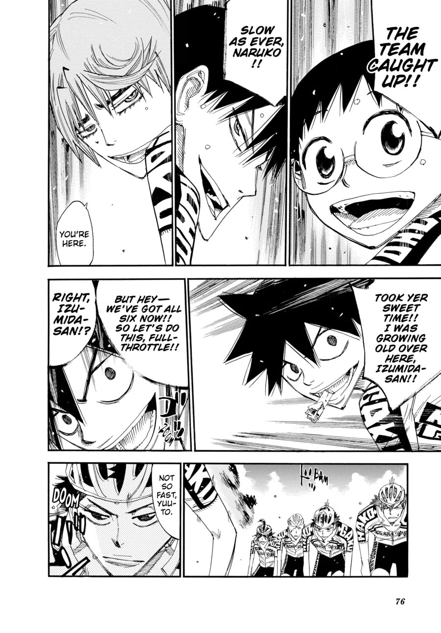 Yowamushi Pedal Chapter 437 page 11 - 
