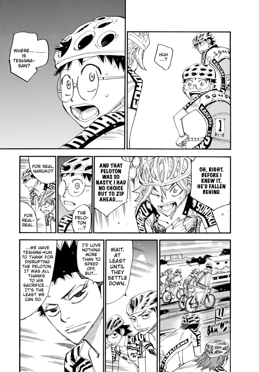 Yowamushi Pedal Chapter 437 page 12 - 