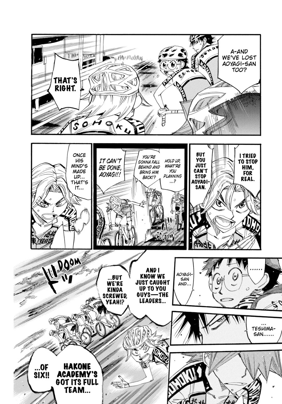 Yowamushi Pedal Chapter 437 page 13 - 