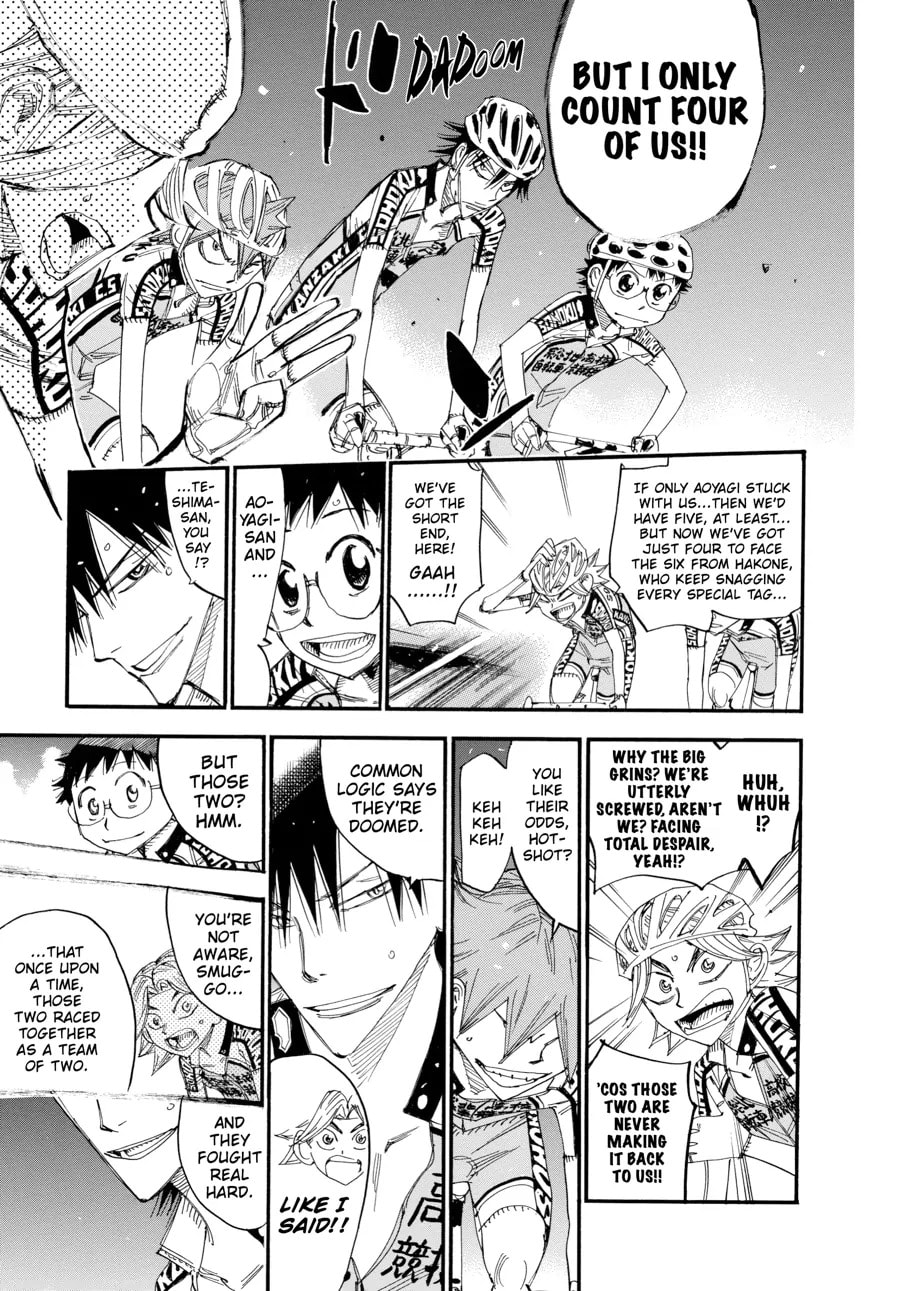 Yowamushi Pedal Chapter 437 page 14 - 