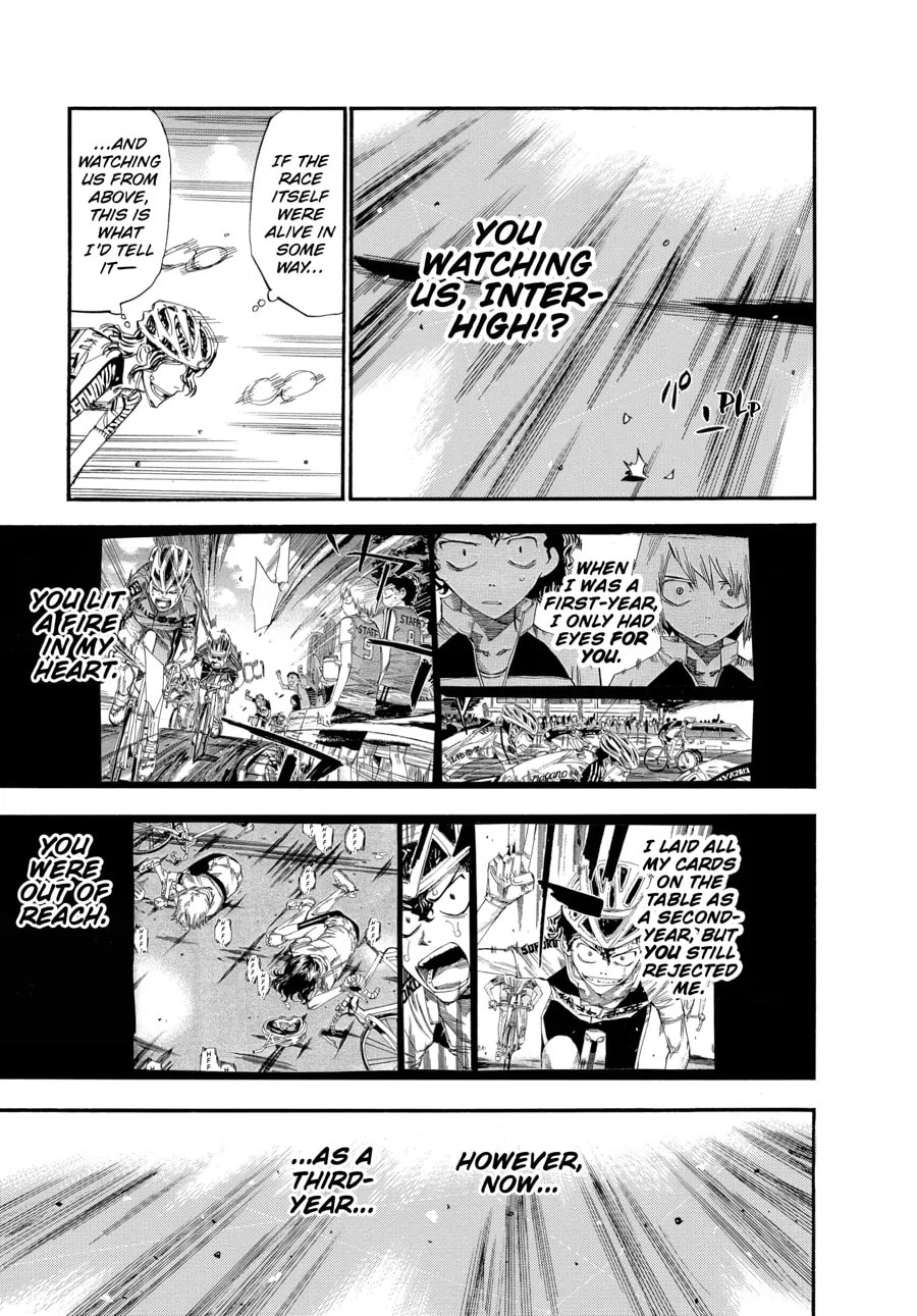 Yowamushi Pedal Chapter 437 page 6 - 