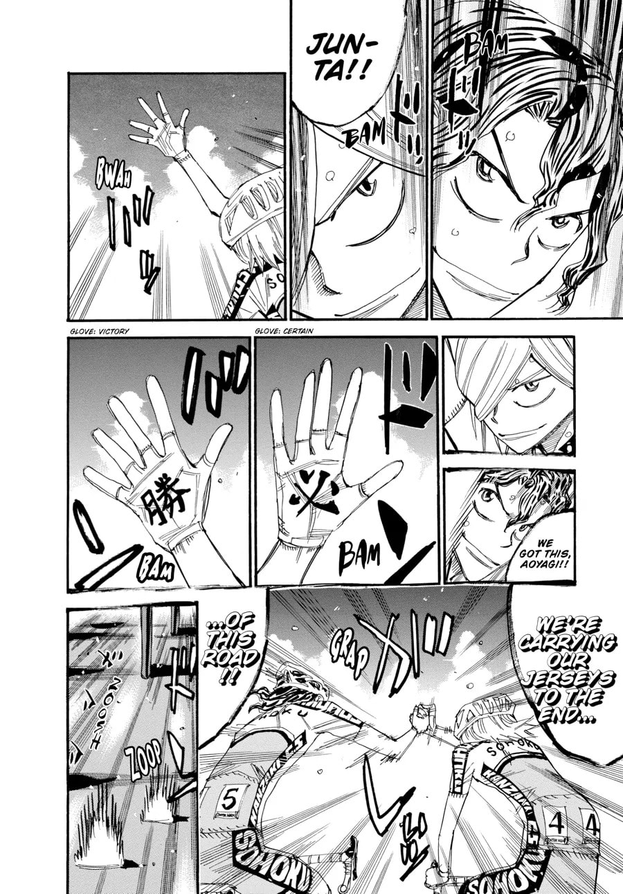 Yowamushi Pedal Chapter 437 page 8 - 