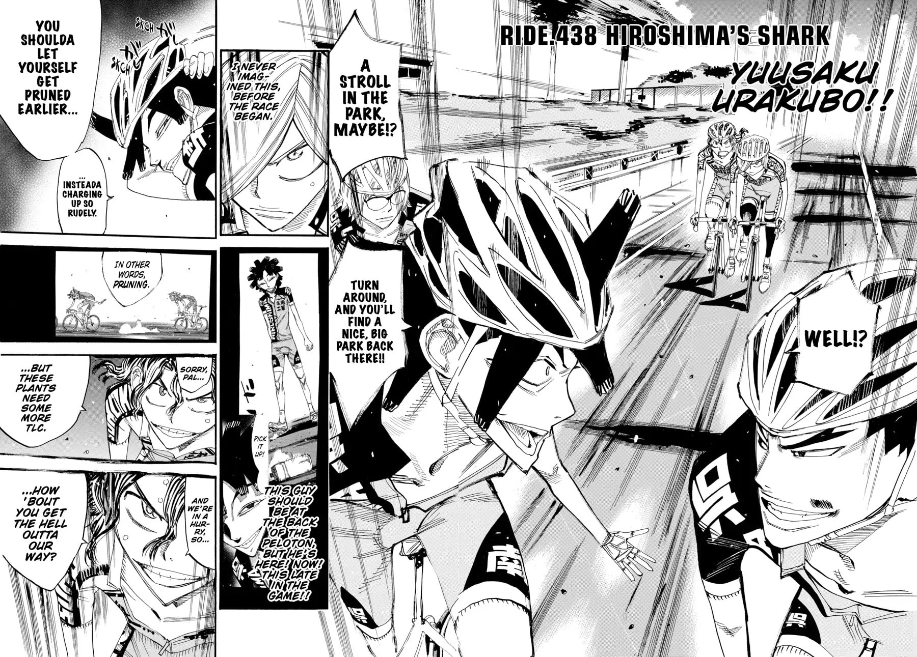 Yowamushi Pedal Chapter 438 page 2 - 