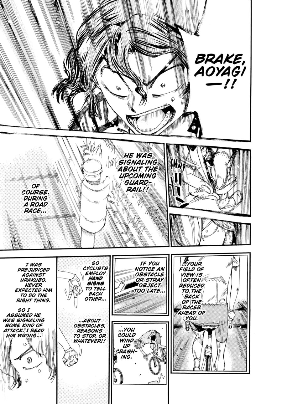 Yowamushi Pedal Chapter 438 page 11 - 