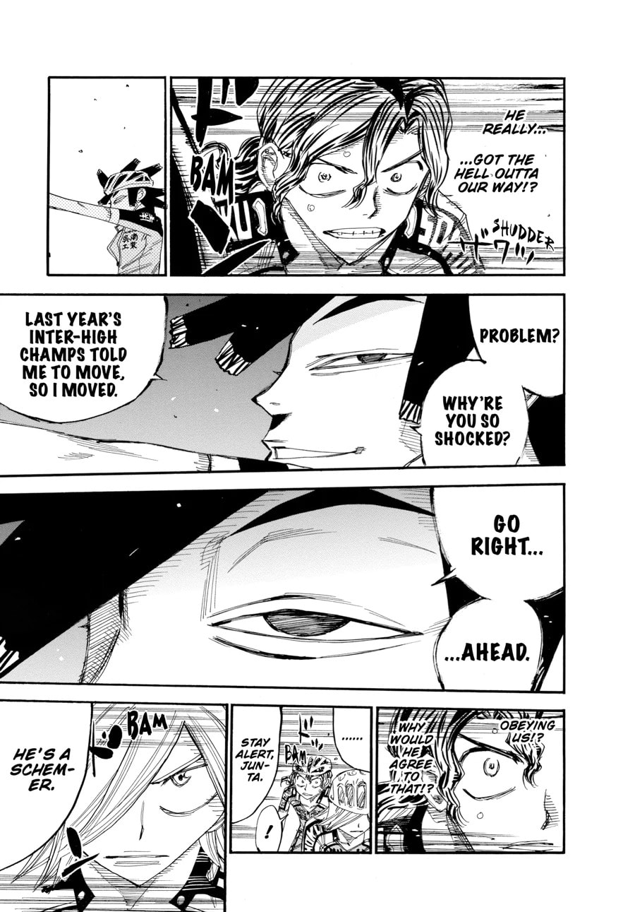 Yowamushi Pedal Chapter 438 page 4 - 
