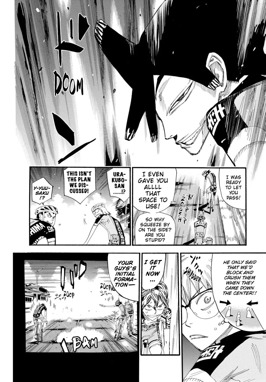 Yowamushi Pedal Chapter 438 page 8 - 