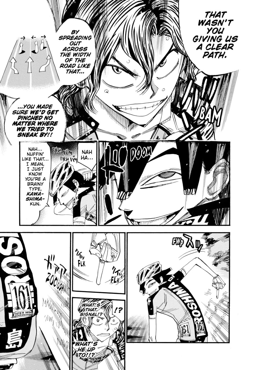 Yowamushi Pedal Chapter 438 page 9 - 