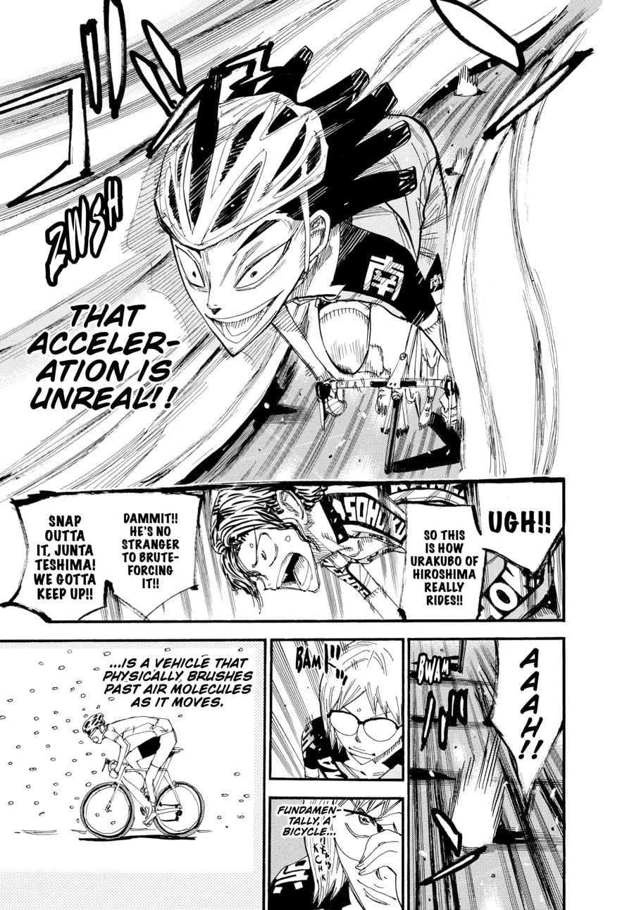 Yowamushi Pedal Chapter 439 page 11 - 