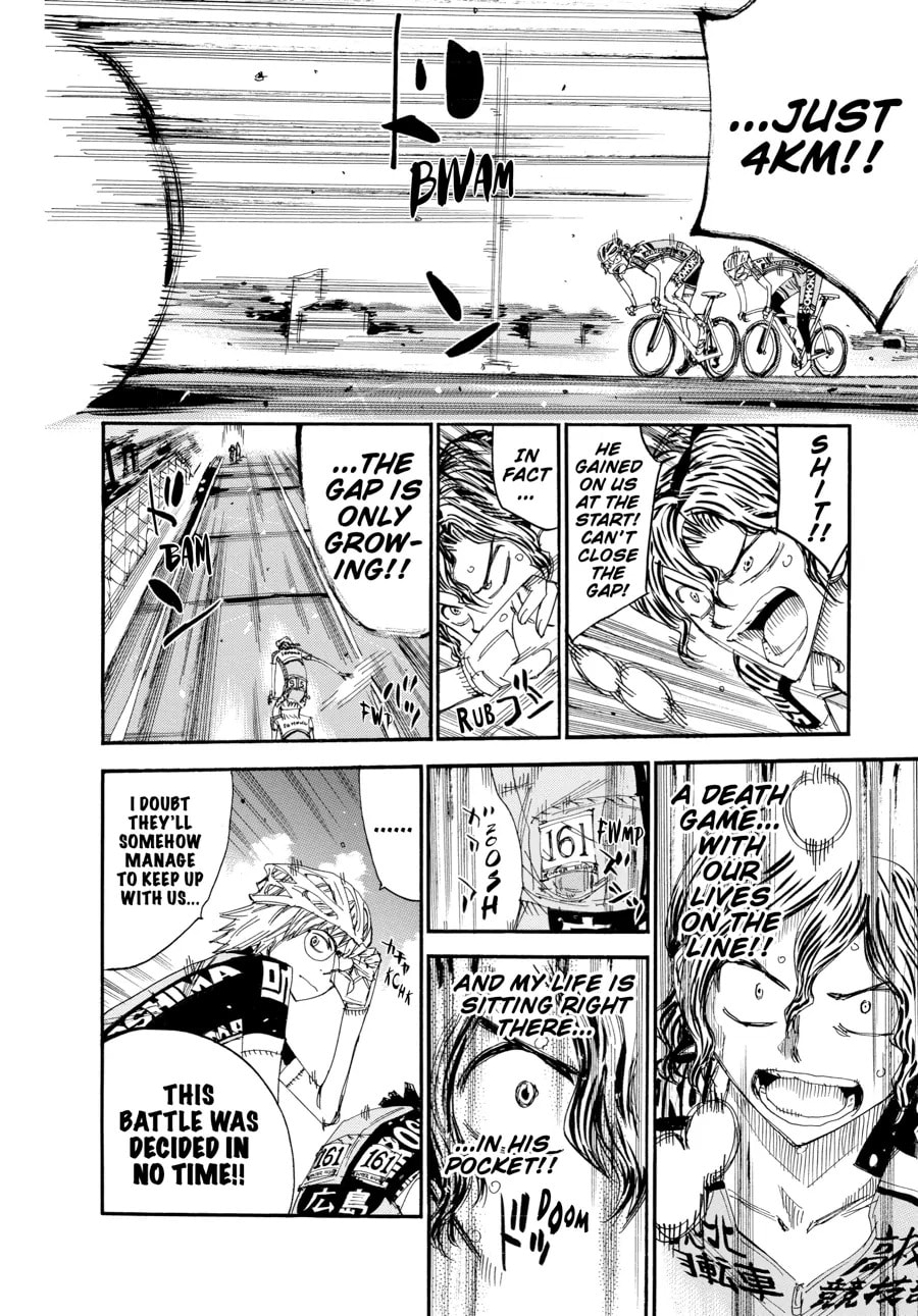 Yowamushi Pedal Chapter 439 page 15 - 