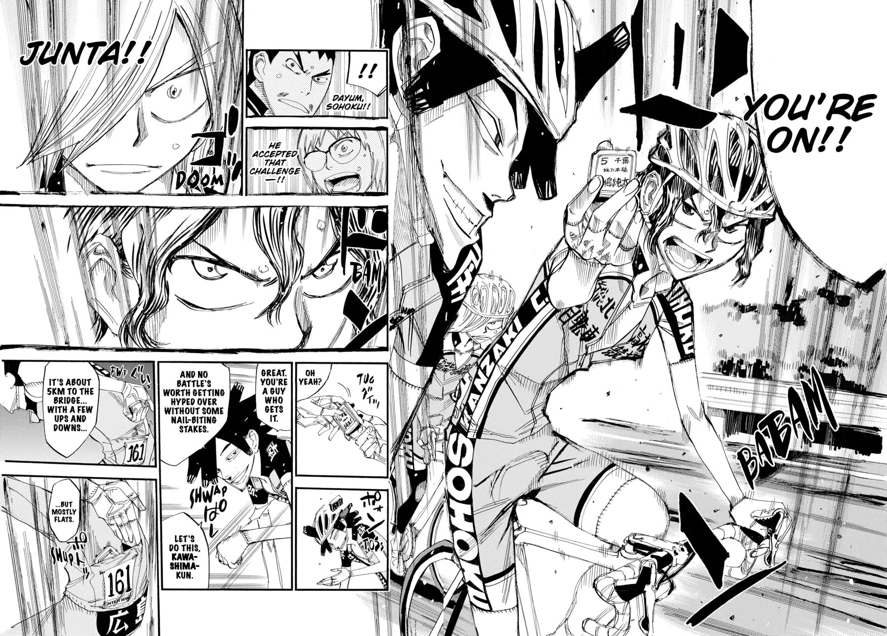 Yowamushi Pedal Chapter 439 page 7 - 