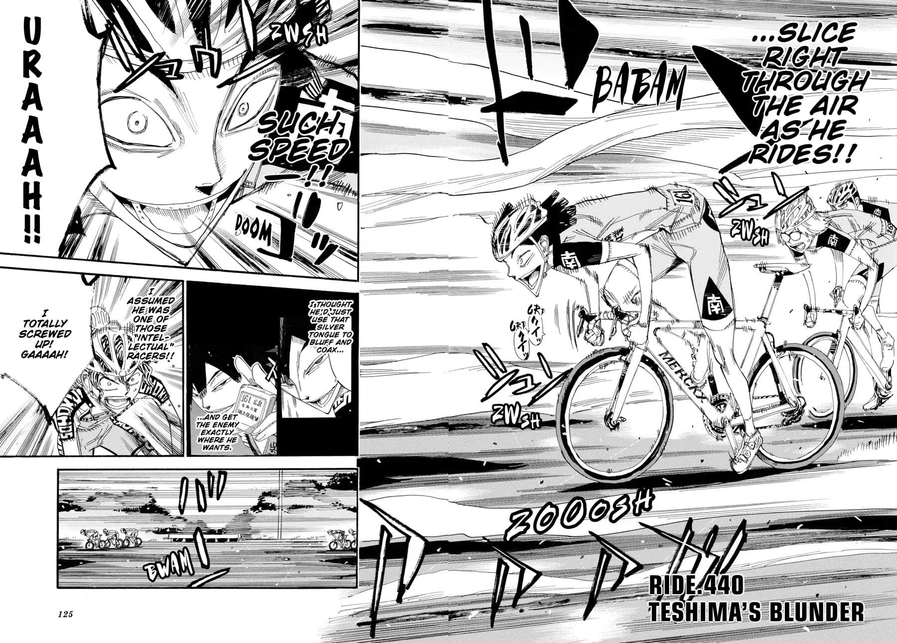 Yowamushi Pedal Chapter 440 page 2 - 
