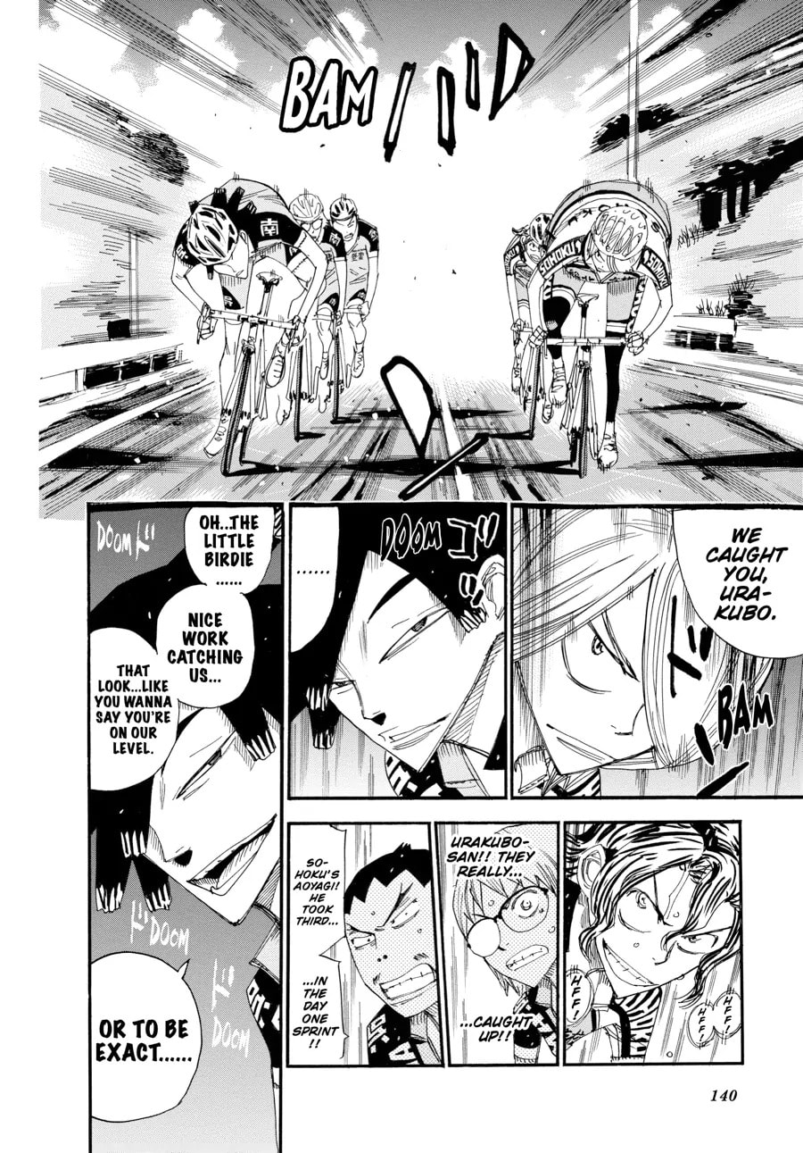 Yowamushi Pedal Chapter 440 page 14 - 