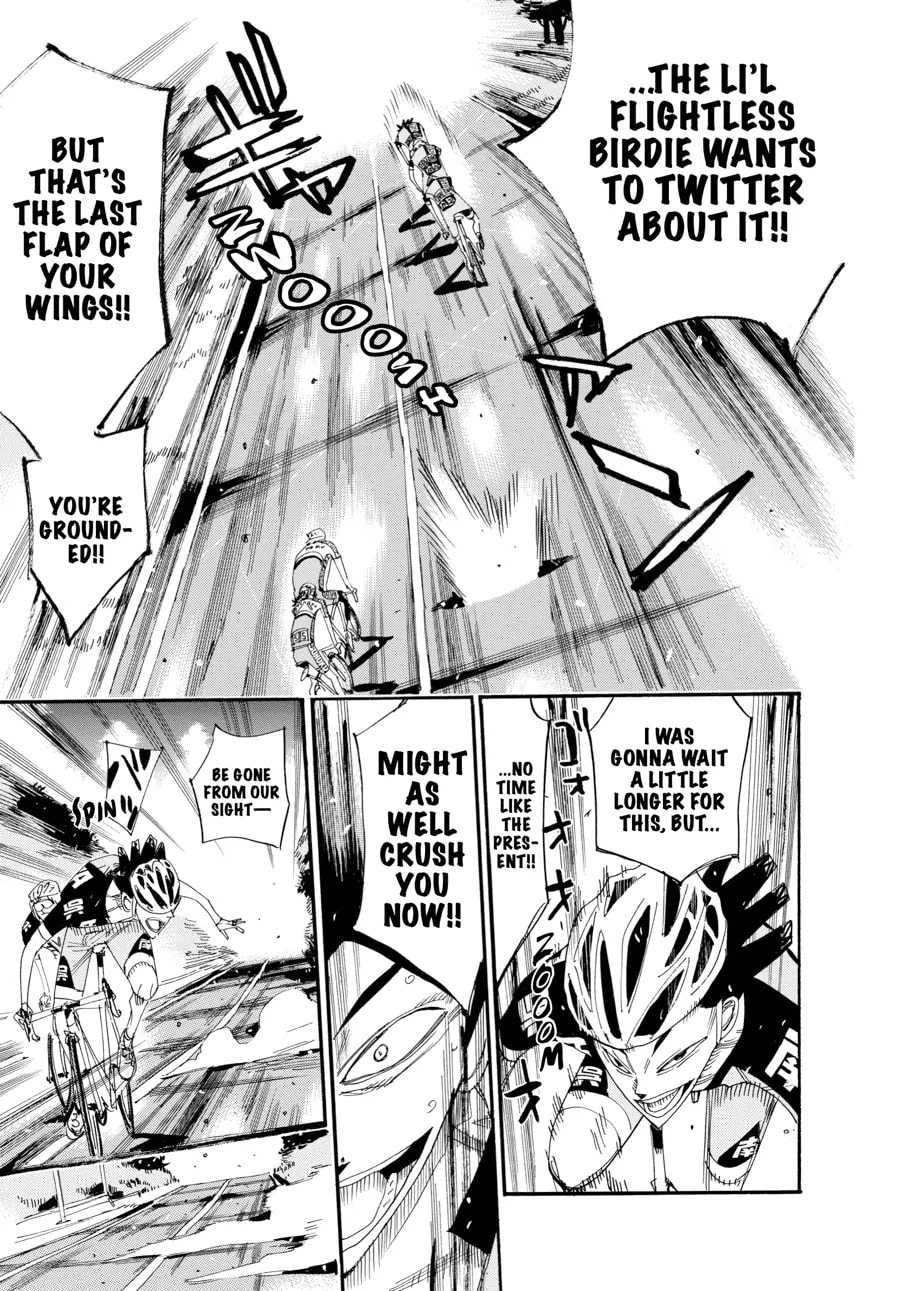 Yowamushi Pedal Chapter 440 page 15 - 