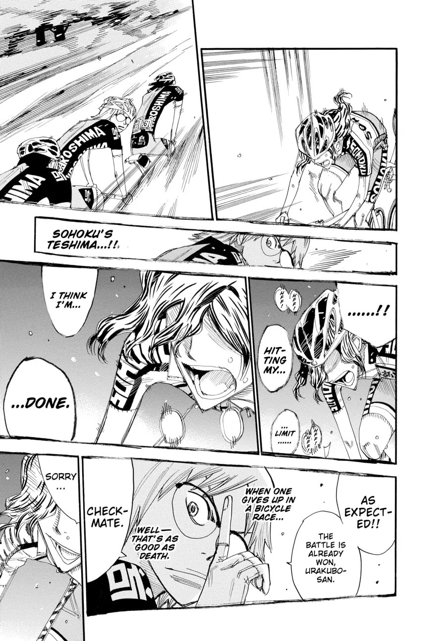 Yowamushi Pedal Chapter 440 page 7 - 